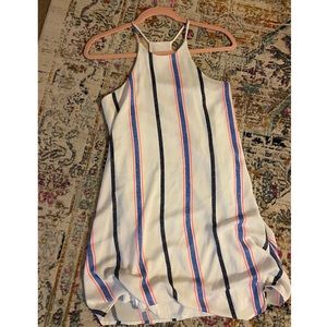 Striped flowy racer back dress from Nordstrom